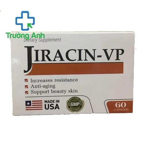 Jiracin vp - Giúp tăng cường sức đề kháng và làm đẹp da hiệu quả