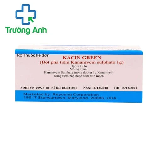KACIN GREEN - Thuốc điều trị nhiễm khuẩn đường mật