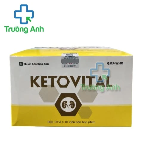 Ketovital Gia Nguyễn Pharma - Thuốc điều trị bệnh suy thận