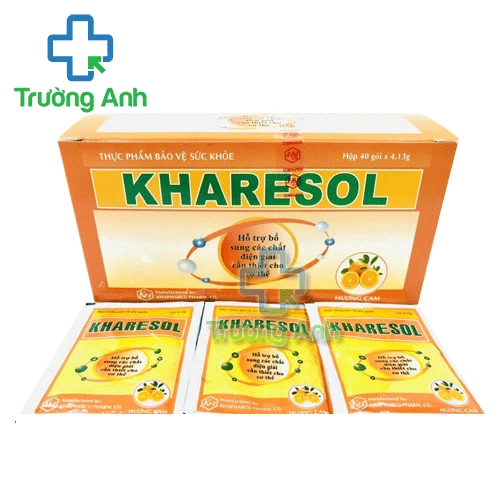 Kharesol Khapharco - Giúp bổ sung chất điện giải cho cơ thể