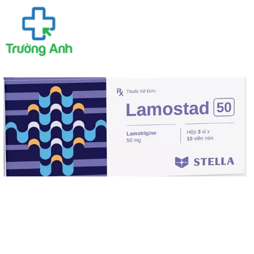 Lamostad 50 Stella - Thuốc chống động kinh hiệu quả
