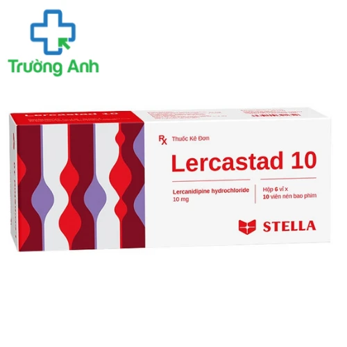 Lercastad 10 - Điều trị tăng huyết áp nguyên phát hiệu quả