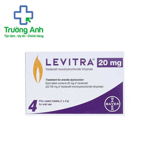 Levitra Tab 20mg - Thuốc bổ thận của Bayer AG - Đức