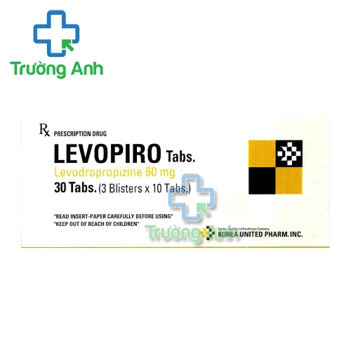 Levopiro 60mg (Levodropropizin) - Thuốc điều trị ho của Hàn Quốc