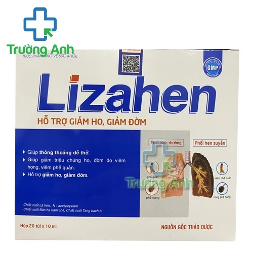 Lizahen - Giúp giảm triệu chứng ho, đờm hiệu quả
