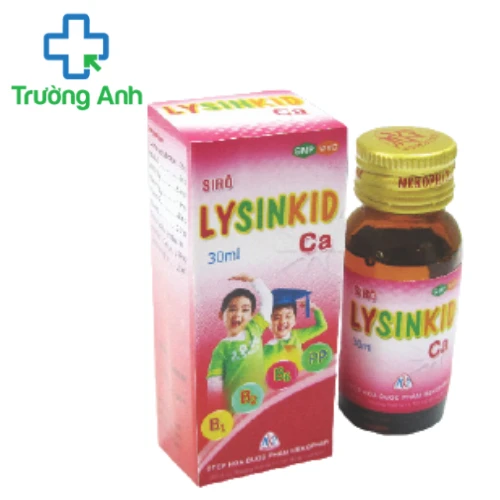 Lysinkid- CA -  Giúp bổ sung vitamin cho cơ thể hiệu quả