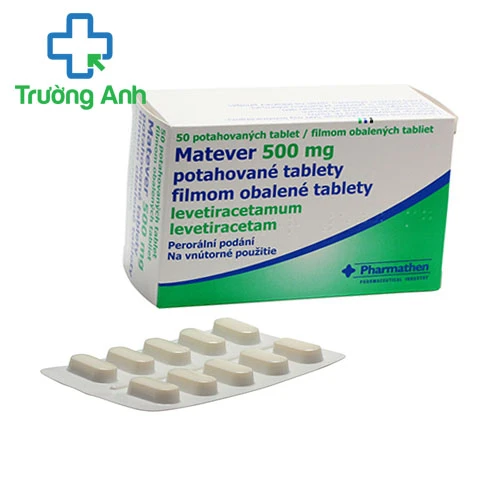 Matever Matever - Thuốc điều trị co giật cục bộ tiên phát hiệu quả