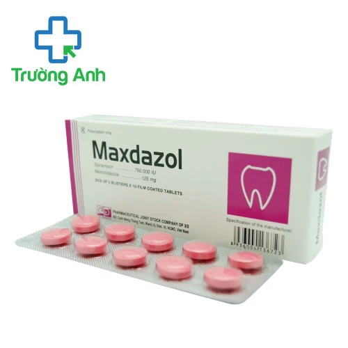 Maxdazol F.T.Pharma - Điều trị nhiễm trùng răng miệng hiệu quả