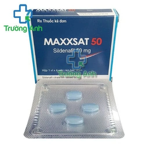 Maxxsat 50 - Thuốc điều trị các rối loạn cương dương