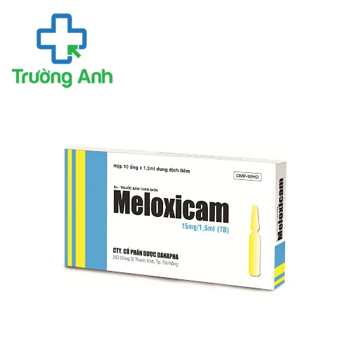 Meloxicam 15mg/1,5ml Danapha - Thuốc điều trị viêm đau xương khớp
