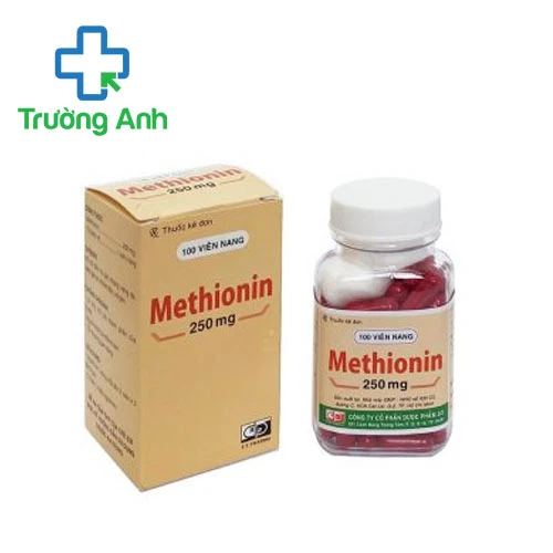 Methionin 250mg F.T.Pharma - Điều trị quá liều Paracetamol hiệu quả