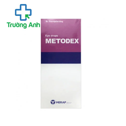 Metodex 5ml Merap (dung dịch) - Điều trị viêm, nhiễm khuẩn ở mắt
