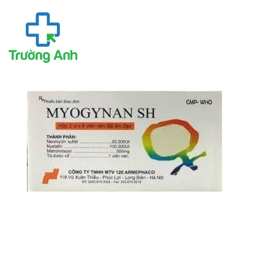 Myogynan SH Armephaco - Điều trị viêm nhiễm âm đạo hiệu quả