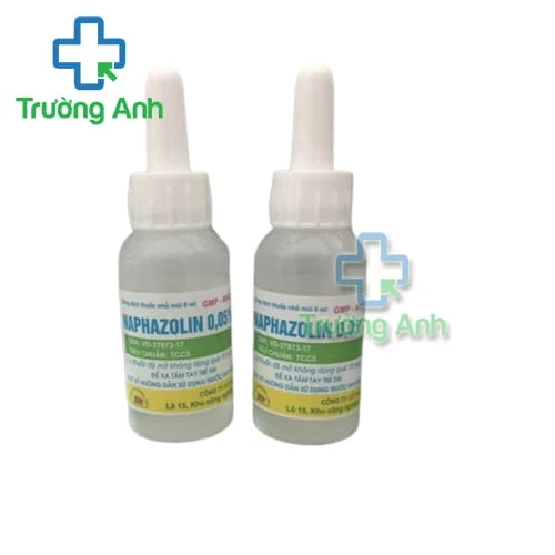 Naphazolin 8ml Hanoi pharma - Điều trị ngạt mũi, viêm mũi