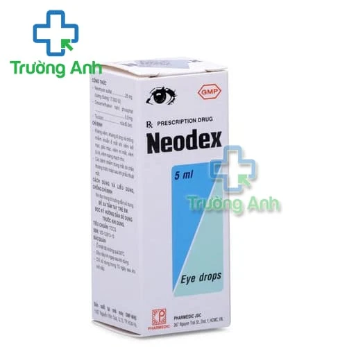Neodex 5ml Pharmedic - Thuốc chống nhiễm khuẩn ở mắt