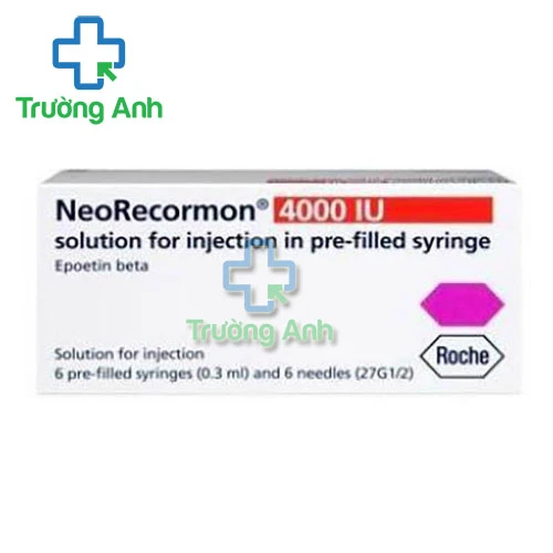 Neorecormon 4000IU/0.3ml Roche - Điều trị thiếu máu hiệu quả