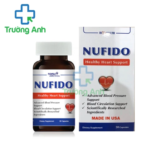 Nufido - Hỗ trợ tăng cường sức khỏe hệ tim mạch hiệu quả
