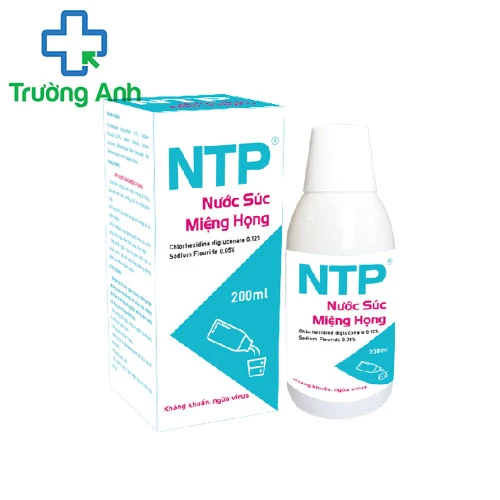 Nước súc miệng họng NTP - Phòng và hỗ trợ điều trị bệnh răng miệng