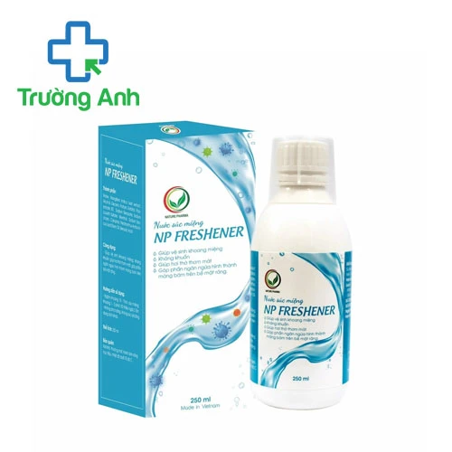 Nước súc miệng NP Freshener 250ml Nature Pharma - Vệ sinh miệng hiệu quả