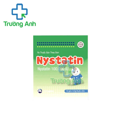 Nystatin 100.000IU PV Pharma (cốm) - Điều trị nhiễm nấm Candida