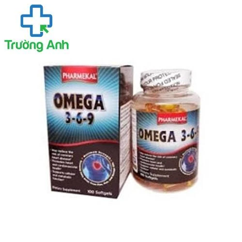 Omega 3-6-9 Pharmekal - Giúp bổ mắt, tăng cường sức khỏe tim mạch
