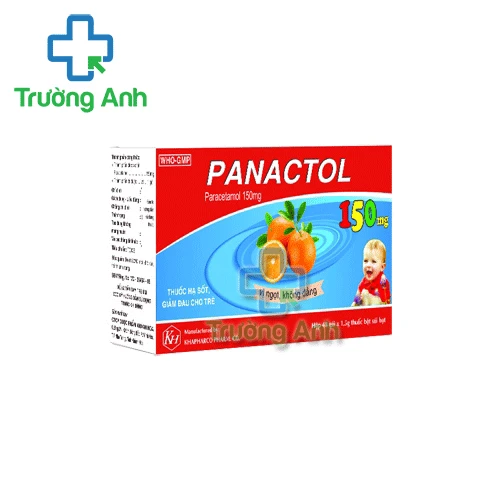 Panactol 150mg Khapharco - Thuốc giảm đau, hạ sốt hiệu quả
