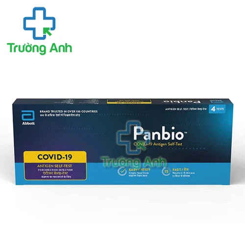 Panbio Covid-19 Antigen Self-Test (4 test) - Bộ kit xét nghiệm