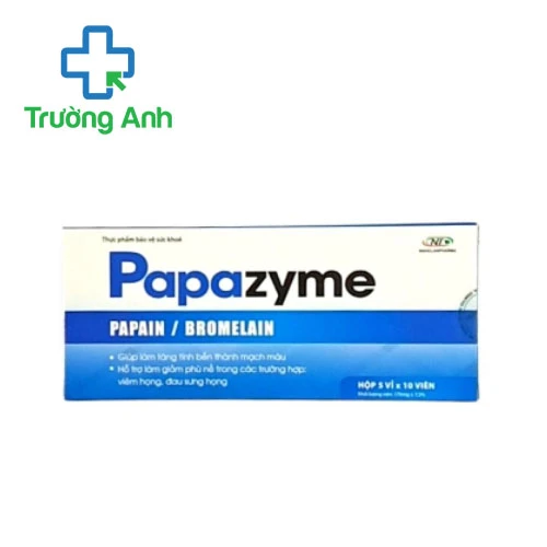 Papazyme Armephaco - Giúp làm tăng tính bền thành mạch máu hiệu quả