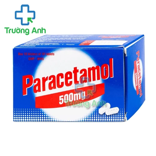 Paracetamol 500mg Quảng Bình - Thuốc giảm đau, hạ sốt hiệu quả