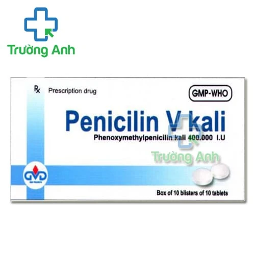 Penicilin V kali 400.000IU MD Pharco -  Điều trị nhiễm khuẩn hiệu quả