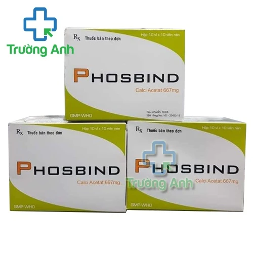 Phosbind - Thuốc kiểm soát phosphat huyết hiệu quả của Armephaco
