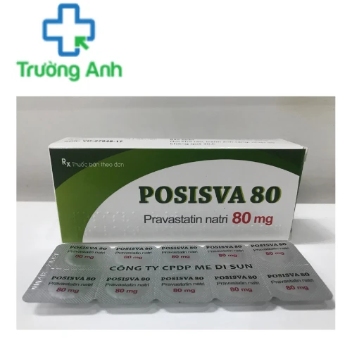 Posisva 80 - Thuốc điều trị các bệnh tim mạch hiệu quả của Me Di Sun