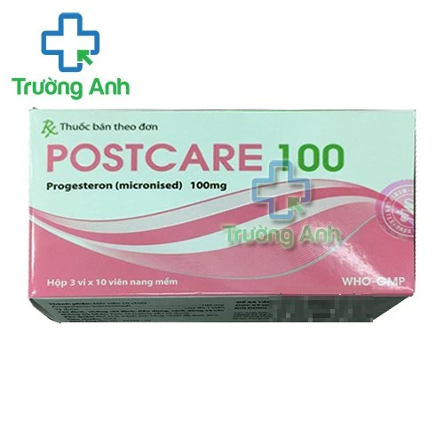 Postcare 100 - Thuốc điều trị rối loạn chức năng sinh dục của TW Mediplantex