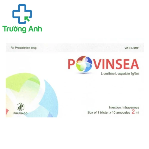Povinsea 1g/2ml - Thuốc điều trị bệnh gan cấp và mạn tính hiệu quả