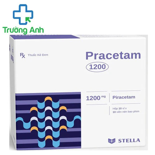 Pracetam 1200 - Thuốc điều trị chóng mặt, kém tập trung hiệu quả 