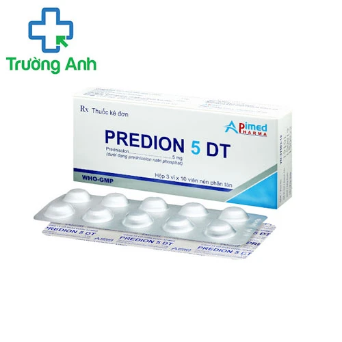 Predion 5 DT - Thuốc chống viêm và ức chế miễn dịch hiệu quả