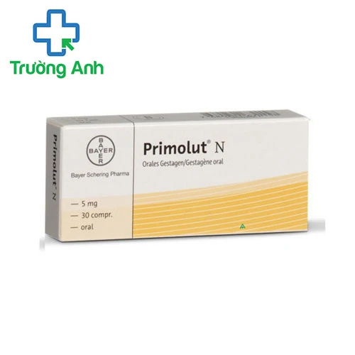Primolut-N 5mg - Điều trị rối loạn chảy máu hiệu quả của Đức