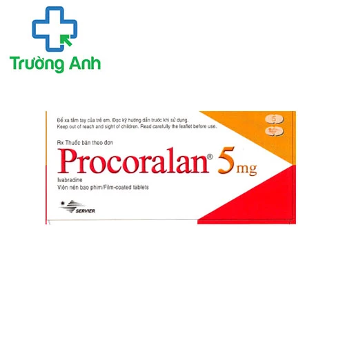 Procoralan Tab 5mg - Điều trị bệnh động mạch vành của Pháp