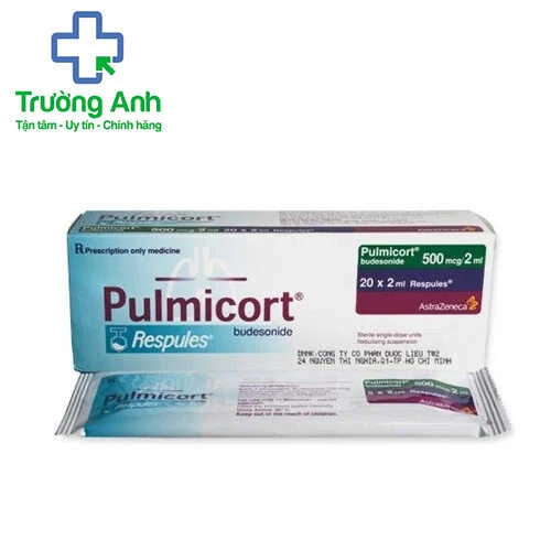 Pulmicort Respules 500mcg/2ml - Thuốc điều trị hen phế quản hiệu quả