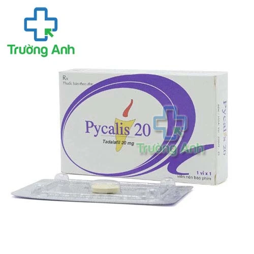 Pycalis 20mg Pymepharco - Thuốc điều trị rối loạn cương dương