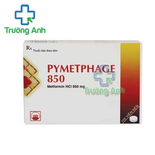 Pymetphage 850 Pymepharco - Thuốc điều trị bệnh tiểu đường