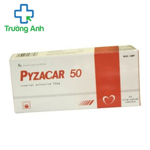 Pyzacar 50 mg - Thuốc điều trị suy tim mạn tính ở người lớn