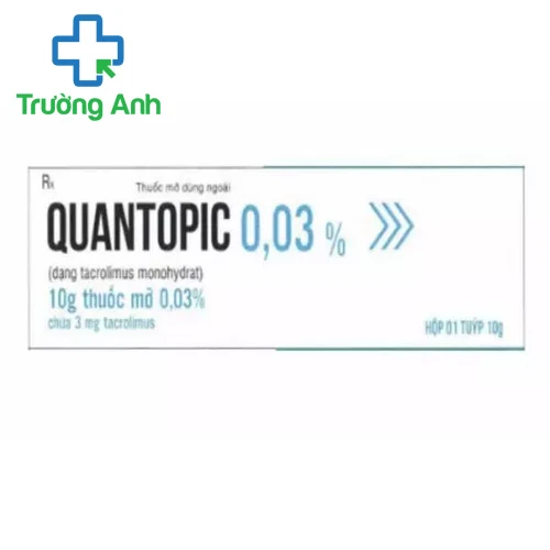 Quantopic 0,03% - Thuốc điều trị chàm thể tạng, viêm da thể tạng