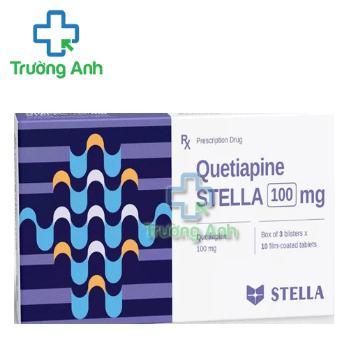 Quetiapin Stella 100mg - Điều trị tâm thần phân liệt hiệu quả