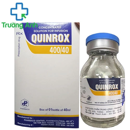 Quinrox 400/40 - Thuốc điều trị nhiễm khuẩn đường hô hấp hiệu quả