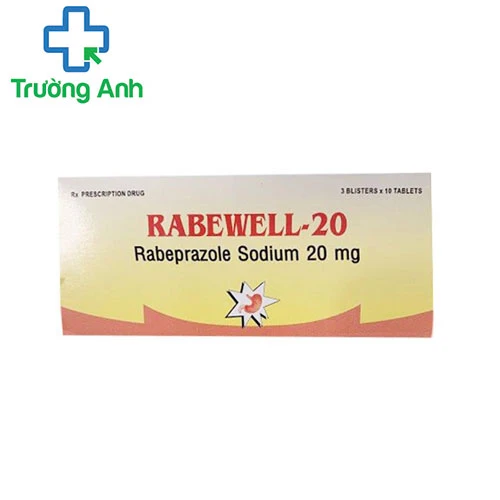 Rabewell 20 - Điều trị viêm loét dạ dày - tá tràng của Ấn Độ