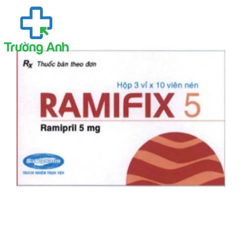 Ramifix 5 - Thuốc điều trị tăng huyết áp và suy tim sung huyết hiệu quả