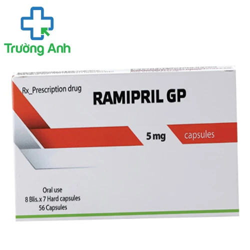 Ramipril GP 5mg - Thuốc điều trị tăng huyết áp hiệu quả của Portugal