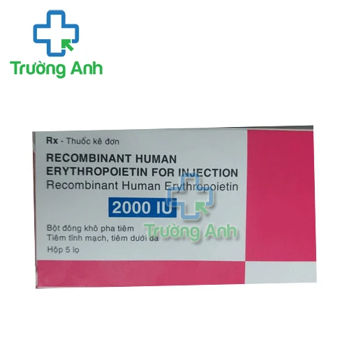 Recombinant Human Erythropoietin 2000IU Chemo Wanbang - Trị thiếu máu