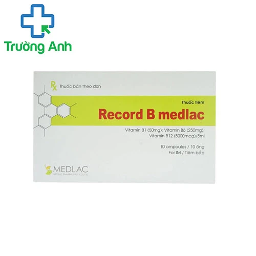 Record B medlac - Điều trị bệnh rối loạn thần kinh hiệu quả